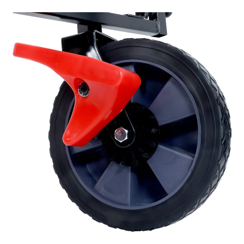 150L Collapsible Wagon Cart Foldable, Utility Garden Wagon with 360lbs Weight Capacity, Heavy Duty Portable Sport Wagon with Wheels for Outdoor, Grocery, Shopping - Image 22