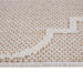 DTY Signature Collection 5X7 Ivory /Trellis Indoor/Outdoor Area Rug - DTYStore