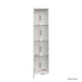 Side Cabinet With Aluminum Strip Lamp, - DTYStore