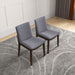 Laura Mid-Century Modern Solid Wood Dining Chair (Set of 2) - DTYStore