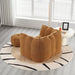Soft Bean Bag Chair with High Resilient Foam(Chips)for living room and bedroom,Comfortable Square Lazy Sofa with Footstool, Cover for Adults to Gaming, Reading, and Watching TV - DTYStore