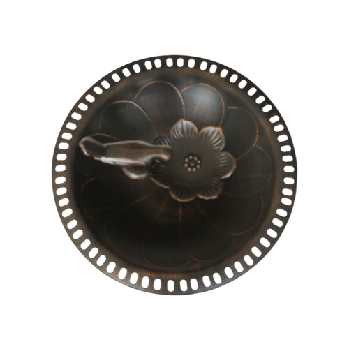 Outdoor Aluminum and Iron Bird Bath - Image 8