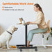 Mobile Rolling Standing Desk Laptop Computer Cart for Home - DTYStore