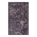 DTY Signature Area Rug 5x8, Washable Rug, Low-Pile, Non-Slip, Non-Shedding, Foldable, Kid & Pet Friendly - Area Rugs for living room, bedroom, kitchen (Burgundy/Black, 5' x 8') - DTYStore