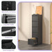 5 Drawer Metal Vertical File Cabinet with Lock Office Home Steel Vertical File Cabinet for A4 Legal/Letter Size