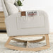27.6"W Modern Accent High Backrest Living Room Lounge Arm Rocking Chair, Two Side Pocket - DTYStore