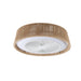 Bohemian style LED Dimmable Ceiling Light With Built-In Fan - Remote Control - DTYStore