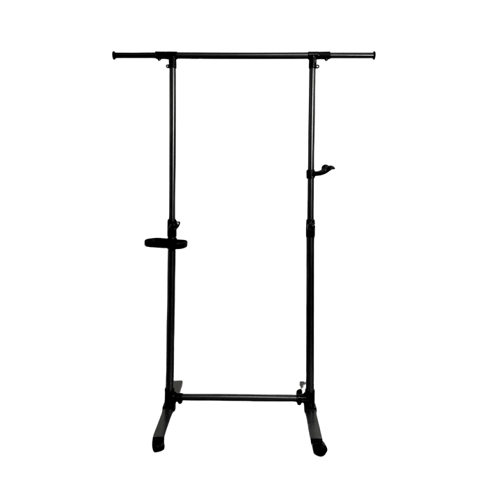 Short Clothing Racks for Hanging Clothes with Bottom Shelves and Wheels Heavy Duty Rolling Clothes Rack Kids Clothing Rack for Adult Coat, Closet, Wardrobe--Black - DTYStore