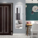 Full Mirror Jewelry Storage Mirror Cabinet With LED Lights Can Be Hung On The Door Or Wall - DTYStore