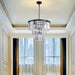 Black Luxury Crystal Chandelier Modern Chandeliers Lights