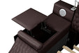 Smart Multifunctional Queen Size Bed Made with Wood in Brown - DTYStore