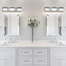 Bathroom Vanity Lighting 3-Light LED Vanity Lights Over Mirror Bath Wall Lighting - DTYStore