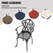 (Cushions In Random Colors)5-Piece Set Of Cast Aluminum Patio Furniture With Cushions - DTYStore