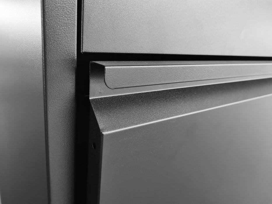 5 Drawer Metal Vertical File Cabinet with Lock Office Home Steel Vertical File Cabinet for A4 Legal/Letter Size