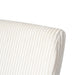 Modern Beige simple dining chair Fabric Upholstered Chairs home bedroom stool back dressing chair black metal legs(set of 4) - DTYStore