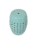 11' x 17' Glazed Ceramic Drum Stool - Indoor/Outdoor Side Table - Accent Garden Stool - DTYStore