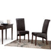 Avalon - Deluxe Parson Dining Chair (Set of 2) - Tanners Brown - DTYStore