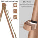 Hammock Swing Chair with Stand for Indoor,Outdoor, Anti-Rust Wood-Colored Frame 570 lbs Capacity with Cushion Oversized Double Hammock Chair for Patio Balcony Bedroom Ban on Amazon(OLD W1132P155978) - DTYStore
