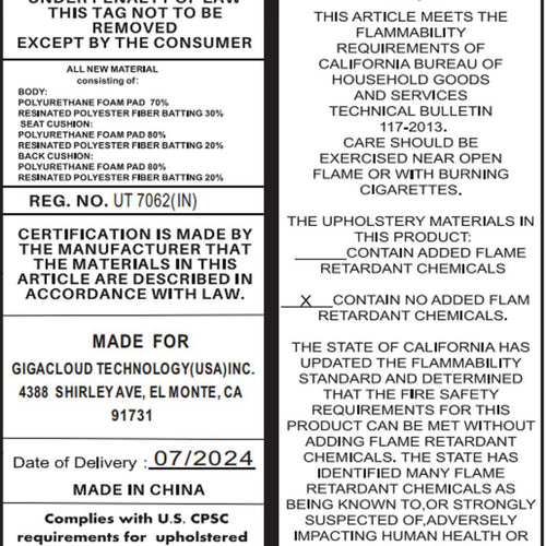 Modern Black L Shape Fabric Sectional Sofa with Ottoman and Pillows, 112*87 Inches, 7 Seats - Image 25