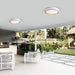 LED Flush Mount Ceiling Light Fixture, 19.69in 36W,3600LM, 5 CCT Colors 2700K 3000K 3500K 4000K 5000K, Dimmable Modern Flush Mount Light Fixture for Bedroom Bathroom Hallway - DTYStore