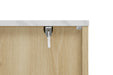 Fluted 6 Drawers Dresser ,Double Dresser Chest of Drawers, 47.24" Modern Chest of Drawers with LED ,Drawer Organizer for Bedroom, Living Room, Hallway - DTYStore
