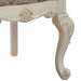 Rose Gold and Pearl White Tufted Back Side Chairs (Set of 2) - DTYStore