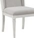 Katia Light Gray Linen & Weathered White Finish Side Chair( Set of 2) - DTYStore