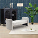 52" Modern Contemporary Design Ottoman Couch Long Bench for Bedroom End of Bed - DTYStore