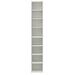 8-Tier Media Tower Rack, CD DVD Slim Storage Cabinet with Adjustable Shelves, Tall Narrow Bookcase Display Bookshelf for Home Office,Multi-functional double-decker bookcase - DTYStore
