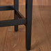 Set of 2, 26.75' Backless Leather Counter Height Barstool, Brown - DTYStore