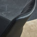 Four black dining chairs. A medieval modern chair made of PU material with soft cushions, equipped with golden metal legs. Suitable for restaurants and living rooms - DTYStore