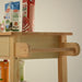 Kitchen Island & Kitchen Cart, Mobile Kitchen Island with Two Lockable Wheels, Rubber Wood Top, Simple Design & Natural Color Give More Imagination of Party Scene. - DTYStore