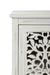 Antique Sideboard Storage Cabinet, Vintage Accent Cabinet, 3 carving Doors Buffet Server Console Cabinet for Kitchen Dining Room Living Room Hallway - DTYStore