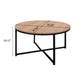 Modern Round Metal Coffee Table - DTYStore
