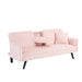 Minimalist style, straight-line corduroy sofa suitable for sitting and lying in the living room and bedroom - DTYStore