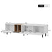 Modern TV Stand for 80'' TV with 3 Doors, Media Console Table, Entertainment Center with Large Storage Cabinet for Living Room, Bedroom - DTYStore