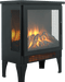 15 inch Freestanding Electric Fireplace Stove heater with 3D Flame effect - DTYStore