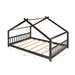 Full Size House Bed Wood Bed, Espresso(OLD SKU:WF282522AAP) - DTYStore
