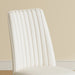 4 Dining Chair Set, White Dining Chair Set, PU Material High Back Seat and Sturdy White Leg Chair for Dining Room, Kitchen and Living Room c-010 - DTYStore