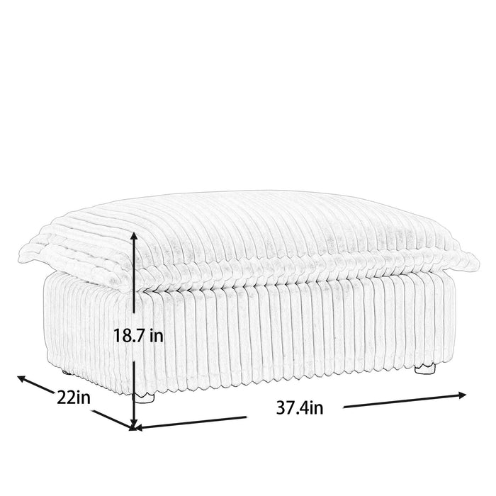 Koala Ottoman - Cream