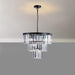 Black Luxury Crystal Chandelier Modern Chandeliers Lights