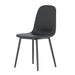 Modern Minimalist Black Dining Chair Set - Six Chairs per Box, Stable and Comfortable.Modern Mid-Century Style Upholstered Side Chairs,Spoon Shaped Chairs With Black Metal Legs. - DTYStore