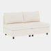 Love Seat Couches, 2 Seater Loveseat Mid Century Modern Sofa Couch With Storage for Small Spaces, Living Room, Dorm, Bedroom - DTYStore