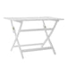 POSITANO FOLDABLE DINING SET, WHITE - DTYStore
