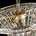 8-Light 23.6" Wide Crystal Waterfall Chandelier - DTYStore