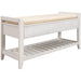 Shoe Rack with Cushioned Seat and Drawers, Multipurpose Entryway Storage Bench - DTYStore
