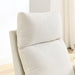 27.6"W Modern Accent High Backrest Living Room Lounge Arm Rocking Chair, Two Side Pocket - DTYStore