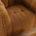Soft Bean Bag Chair with High Resilient Foam(Chips)for living room and bedroom,Comfortable Square Lazy Sofa with Footstool, Cover for Adults to Gaming, Reading, and Watching TV - DTYStore
