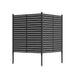 47 x 47 inch Outdoor Privacy Screen Fence Panels – All-Weather No-Dig Fence Kit for Air Conditioner, Trash Can, Pool Equipment Enclosure – Easy Installation & Multi-Purpose Security - DTYStore