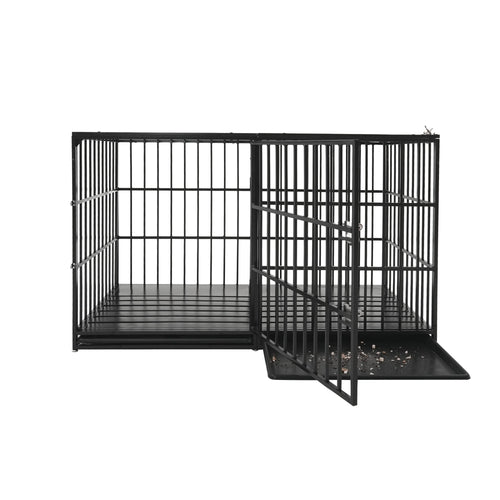 61' Extra Large Heavy Duty Dog Crate Dog cage Strong Metal Dog Kennels and Pens Crates for Large Dogs - Image 12